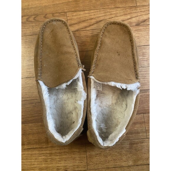 Mens Size 10 Chestnut UGG Koolaburra Tipton Suede Slippers Loafers 1105893 Used main image 8